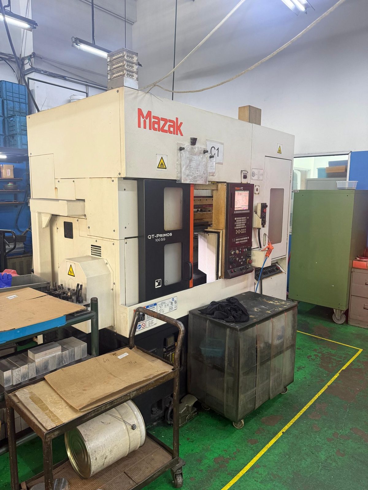 Mazak QT Primos 100 SG CNC turning centre