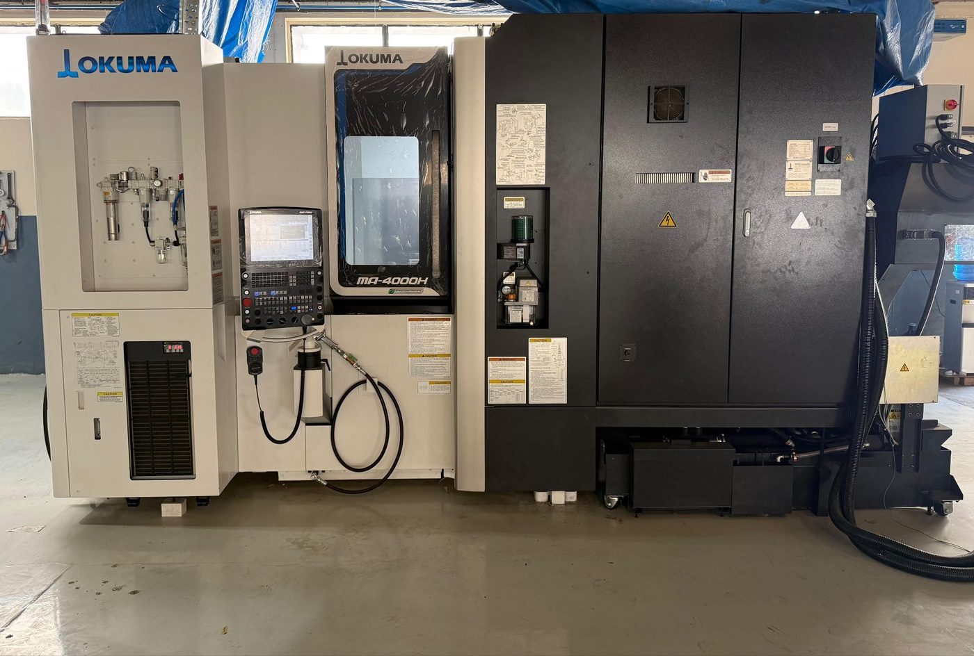 Okuma MA-4000H horizontal machining centre